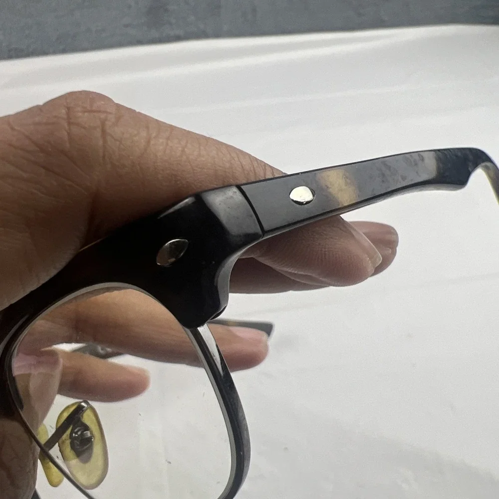 Ray-Ban RB1548 3650 Kids Eyeglasses Frames Tortoise Silver Clubmaster 45-16-125